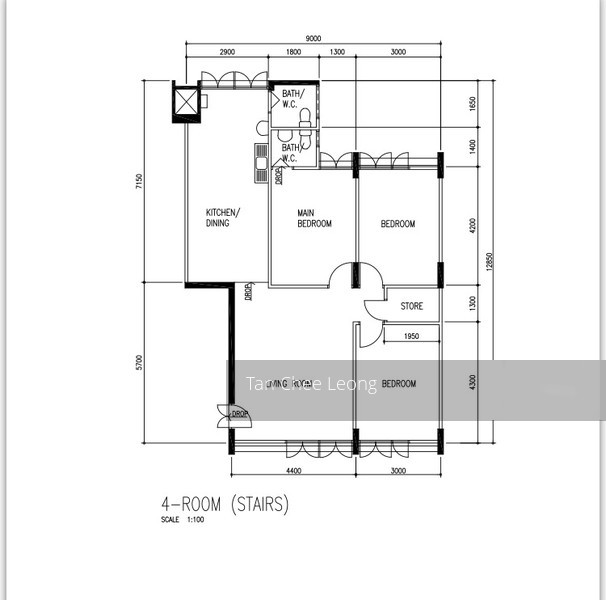 Blk 301 Clementi Avenue 4 (Clementi), HDB 4 Rooms #122089352